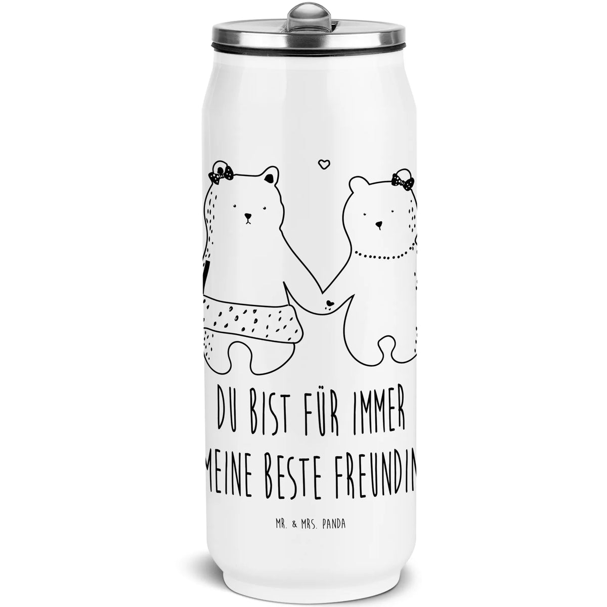 Getränkedosen Trinkflasche Bär Freundin Thermoflasche, Warmhalteflasche, sport trinkflasche, Thermosflasche, wander trinkflasche, Trinkflasche mit Trinkhalm, Thermodose, Dose Für Getränke, Isolierte Trinkflasche, outdoor trinkflasche, Edelstahl Thermoflasche, Mehrwegdose, Trinkflasche, Schul Trinkflasche, Wasserflasche, Isolierflasche, Kühlflasche, Getränkeflasche, Outdoorflasche, Edelstahl Trinkflasche, reise trinkflasche, Getränkedose, Dosenflasche, Sportflasche, Trinkflasche Für Reisen, Edelstahlflasche, Teddy, Bär, Teddybär, Bär Freundin Beste Freund Liebe Liebesbeweis Verliebt Kumpel Kumpeliene