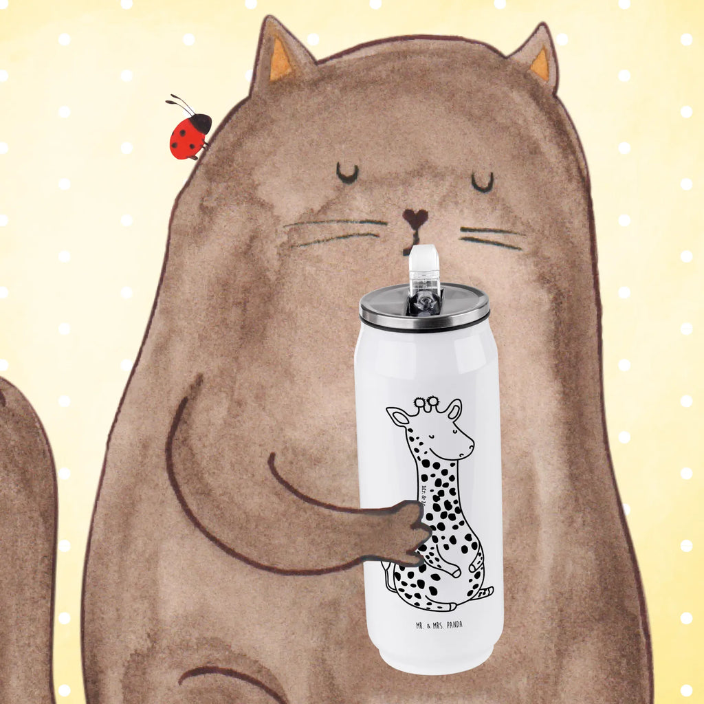 Drink Cans Water Bottle giraffe Satisfied Africa, Happiness, Adventure, Giraffe