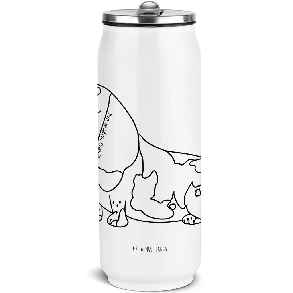 Puszki napojowe Butelka do picia pies Basset Hound Pies, motyw psa, zwierzę domowe, rasa psa, miłośnik zwierząt, właściciel psa, powiedzenia