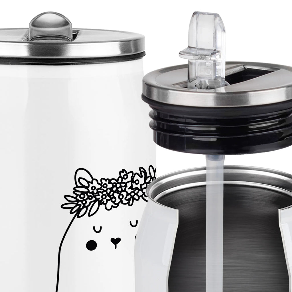 Puszki napojowe Butelka do picia Niedźwiedzie z wianuszkiem Rodzina, Dzień Ojca, Dzień Matki, brat, siostra, mama, tata, babcia, dziadek