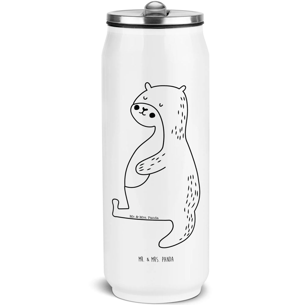 Puszki napojowe Butelka do picia wydra brzuch Kuna, wydra, morska wydra