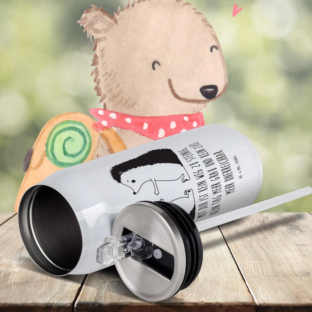 Drink Cans Water Bottle Hedgehogs in love Love, Loving, Two, Together, Marriage, Engagement, Proposal of marriage, Love gift, gift for her, gift for him, anniversary gift, Engaged, Friend, Girlfriend, Hedgehog, In love, Proof of love, Wedding, Wedding anniversary, Partner, Anniversary, Gift, Married