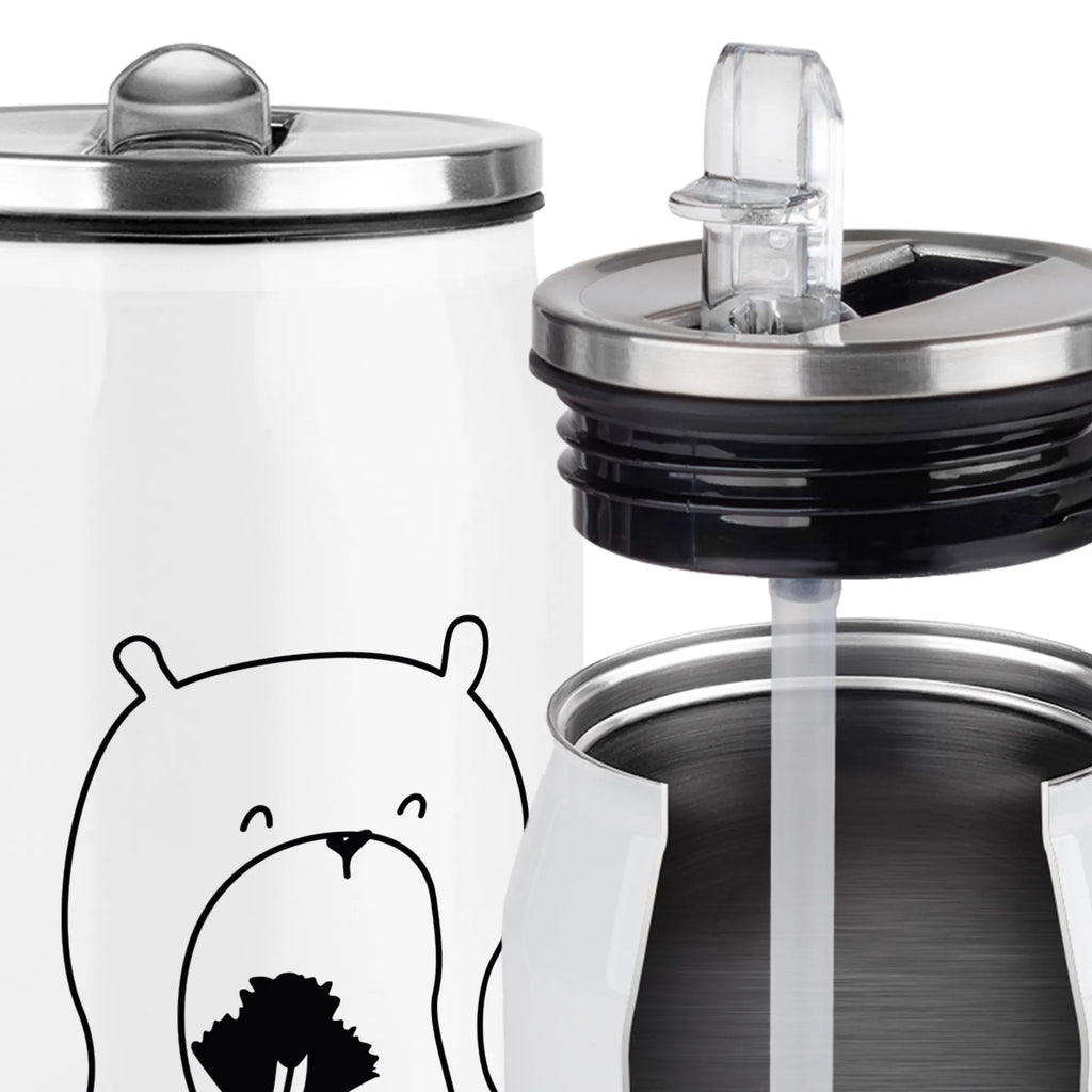 Puszki napojowe Butelka do picia wydra bukiet kwiatów Kuna, wydra, morska wydra