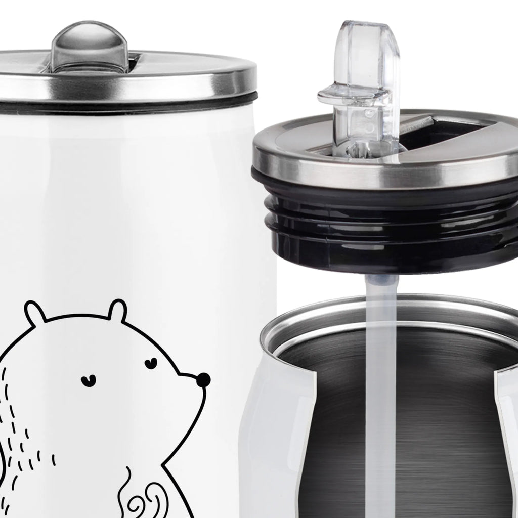 Personalized Beverage Cans Drinking Bottle bear Coffee bear, teddy, teddy bear, cuddly toy, morning routine, coffee, save the world, good morning, conquer the world, motivation, bears