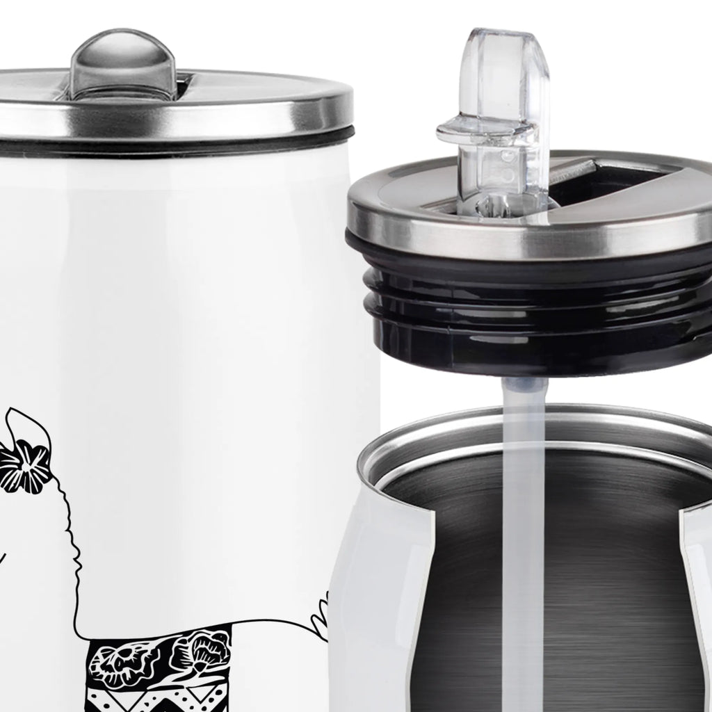 Personalized Beverage Cans Drinking Bottle alpaca Proud alpaca, llama, pako, camel, Peru, animal, favourite animal