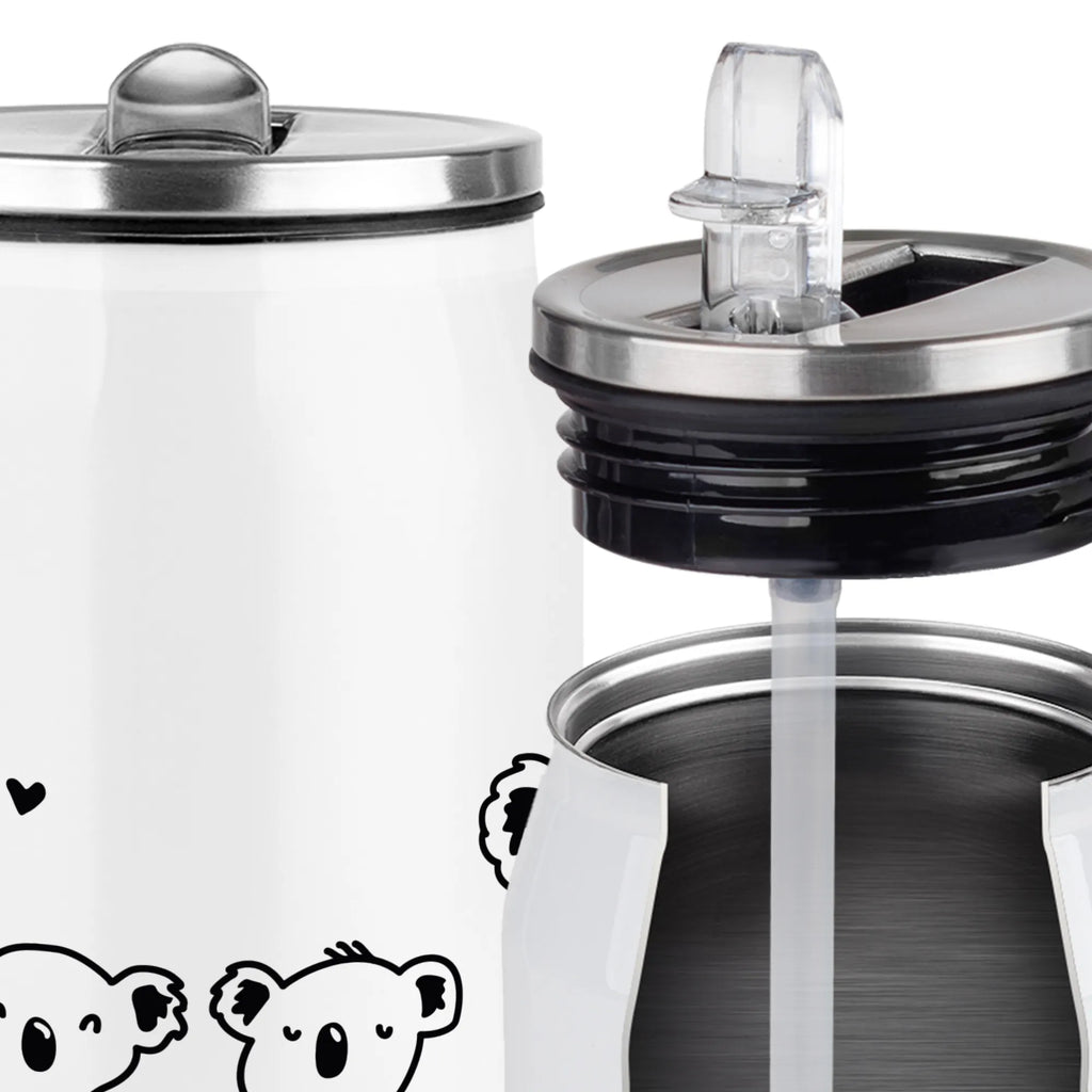 Personalizowane puszki napojowe i butelka do picia Rodzina koali dwa Rodzina, Dzień Ojca, Dzień Matki, brat, siostra, mama, tata, babcia, dziadek