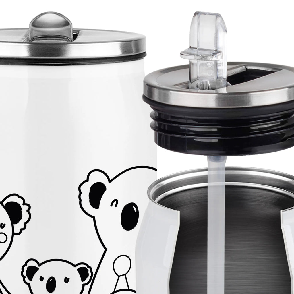 Personalized Beverage Cans Drinking Bottle Koala Family Family, Father's Day, Mother's Day, brother, sister, Mom, Dad, dad, family, Koala, siblings, mom, family life, koalas, children