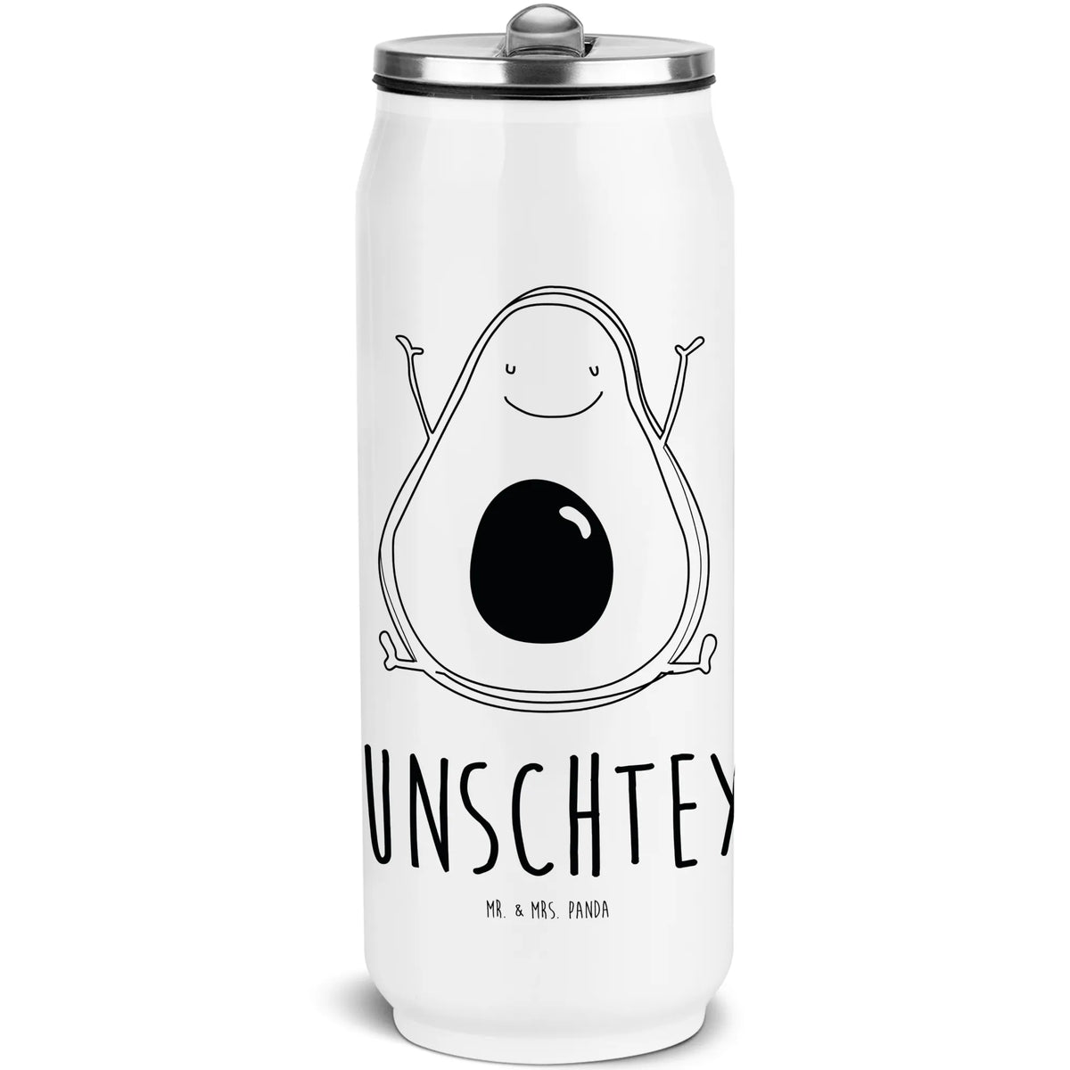 Personalized Beverage Cans Drinking Bottle avocado Happy avocado, vegetables, Avocado, chaos