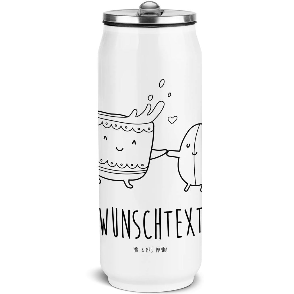 Personalizowane puszki napojowe i butelka do picia kawa ziarno Motywy zwierzęce, dobra energia, zabawne powiedzonka, zwierzęta