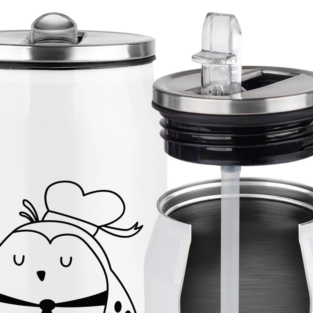 Personalized Beverage Cans Drinking Bottle Owl sailor owl, forest animal, bird, nocturnal, gift ideas, birthday present, illustrated, funny, romantic gift, owl decor, Owl, Girlfriend, Mariner, Pun funny, Owl saying, Wedding anniversary gift, Marriage, Home port, Owl decoration, Sailor