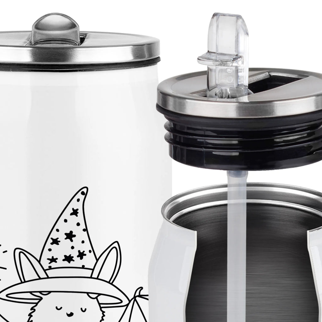 Personalized Beverage Cans Drinking Bottle bat wizard small animals, cute, funny, cute animal motives, hand drawn, small world, funny sayings, good mood, happy, gifts, gift ideas, special gifts, animal lover, card, Bats, get in, sorcerers, bats, women, magicians