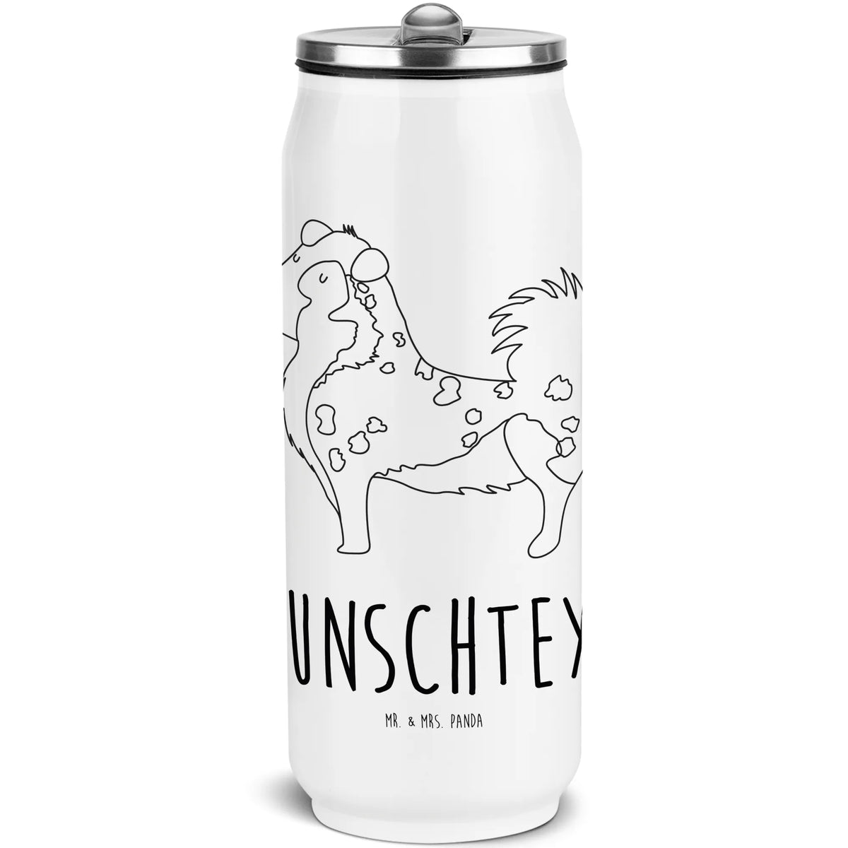 Personalized Beverage Cans Drinking Bottle Dog Australia Shepherd dog, mutt, hound, woof, dog mama, dog breed, love dogs, love for dogs, dog decorative items, bag with dog print, funny gifts for dog owners, what do you give a dog lover, Christmas gifts for dogs, gifts for dogs, dog sayings, Family dog, Dog, Sayings, Shepherd, Saying, Australia Shepherd, Dog love