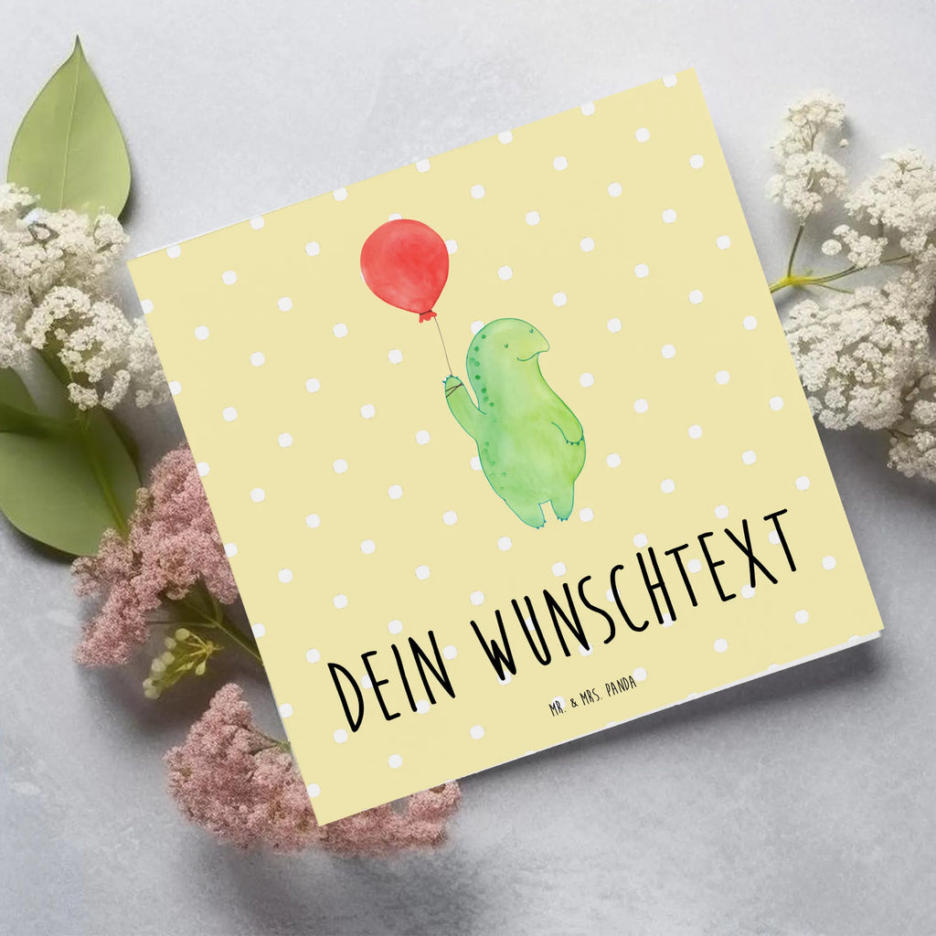 Personalisierte Deluxe Karte Schildkröte Luftballon Personalisierte Geburtstagskarte, Personalisiertere Klappkarte, Personalisierte Karte, Grußkarte selber drucken, Personalisierte Glückwunschkarte, Personalisierte Hochzeitskarte, Grußkarten personalisiert, Grußkarte selbst gestalten, Personalisierte Einladungskarte, Personalisierte Grußkarte, Grußkarte als Geldgeschenk, Grußkarte mit persönlichen Nachrichten, Grußkarte mit Namen, Schildkröte, Schildkröten, Motivationsspruch, Motivation, Mutausbruch