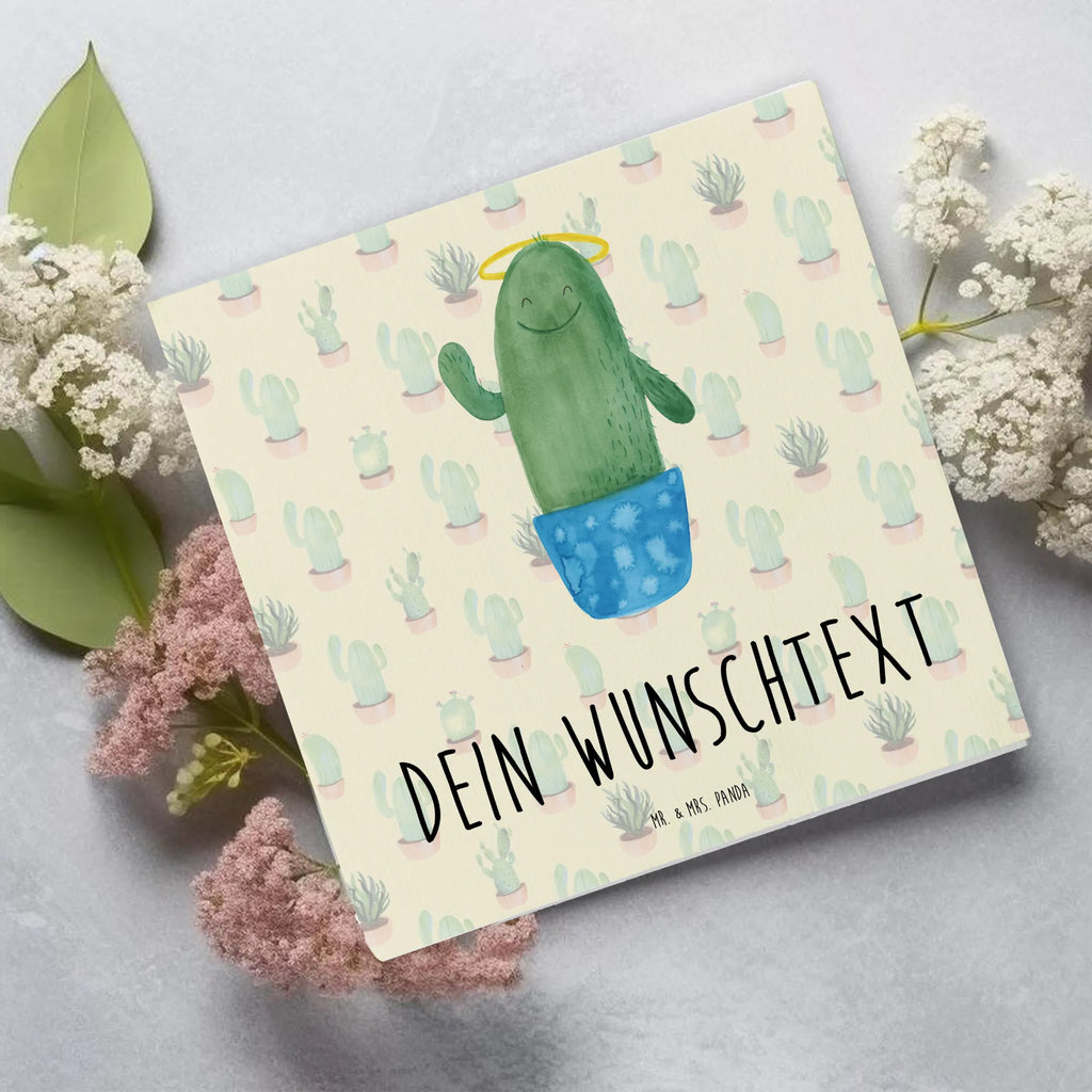 Personalized Deluxe Card cactus Holy Personalisierte Karte, Grußkarte selbst gestalten, Personalisierte Einladungskarte, Personalisierte Hochzeitskarte, Grußkarte mit persönlichen Nachrichten, Personalisiertere Klappkarte, Grußkarte mit Namen, Personalisierte Geburtstagskarte, Grußkarte als Geldgeschenk, Grußkarten personalisiert, Personalisierte Grußkarte, Grußkarte selber drucken, Personalisierte Glückwunschkarte, Kaktus, Kakteen, frech, Heiligenschein, Schwester, Freundin, Eltern, Kind, Schwestern, Bruder, Familie, lustig