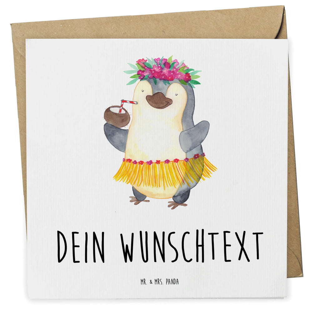 Personalisierte Deluxe Karte Pinguin Kokosnuss Personalisierte Geburtstagskarte, Personalisiertere Klappkarte, Grußkarte als Geldgeschenk, Personalisierte Hochzeitskarte, Grußkarte Selbst Gestalten, Personalisierte Einladungskarte, Grußkarte mit Namen, Personalisierte Glückwunschkarte, Grußkarten Personalisiert, Personalisierte Grußkarte, Grußkarte Selber Drucken, Grußkarte mit Persönlichen Nachrichten, Personalisierte Karte, Pinguin, Pinguine, Kokosnuss, Aloha, Hawaii, Urlaub