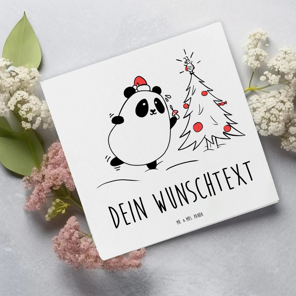 Personalisierte Deluxe Karte Panda Weihnachtszeit Grußkarte mit Namen, Personalisierte Grußkarte, Personalisierte Geburtstagskarte, Grußkarte mit persönlichen Nachrichten, Grußkarte selbst gestalten, Personalisierte Karte, Personalisierte Einladungskarte, Grußkarten personalisiert, Grußkarte als Geldgeschenk, Personalisierte Glückwunschkarte, Personalisierte Hochzeitskarte, Personalisiertere Klappkarte, Grußkarte selber drucken
