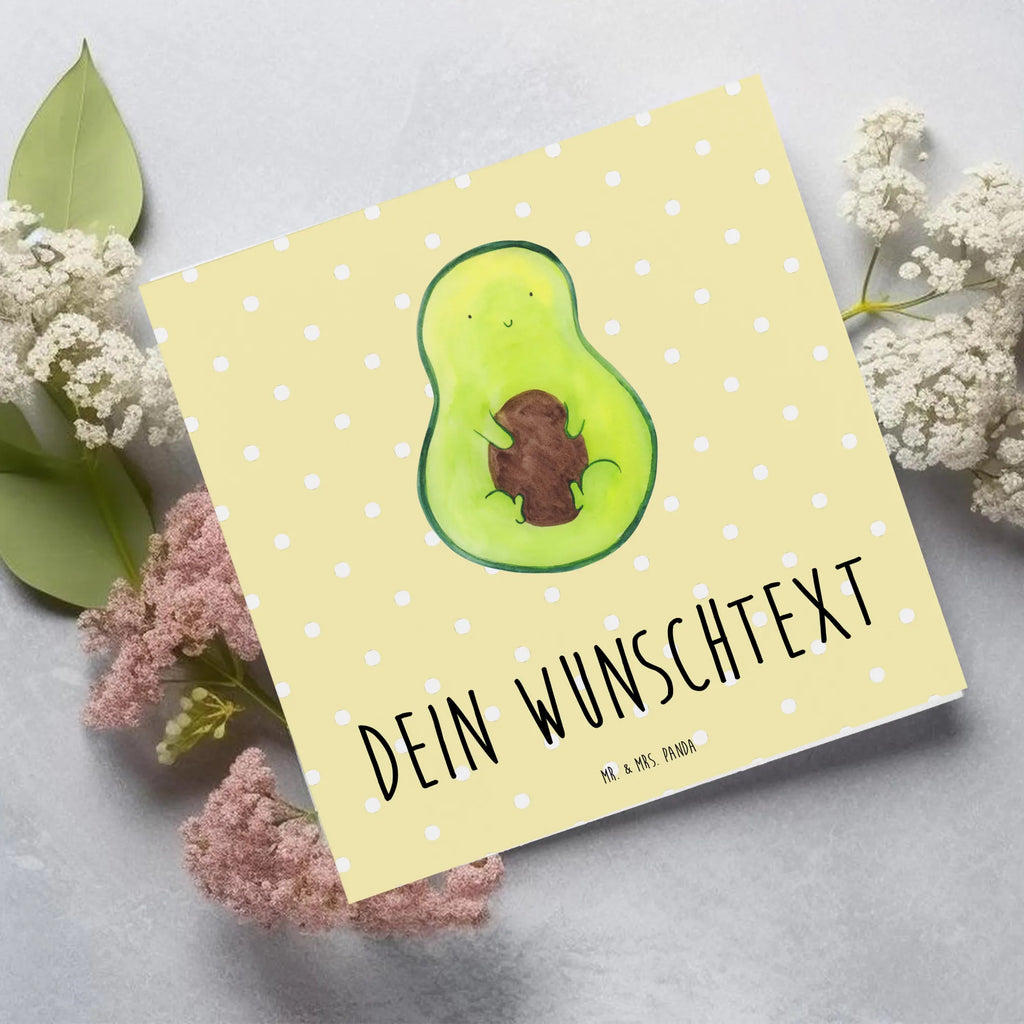 Personalized Deluxe Card avocado core Personalisierte Geburtstagskarte, Personalisierte Grußkarte, Personalisierte Hochzeitskarte, Grußkarte selber drucken, Grußkarte selbst gestalten, Personalisiertere Klappkarte, Personalisierte Karte, Personalisierte Glückwunschkarte, Personalisierte Einladungskarte, Grußkarten personalisiert, Grußkarte mit Namen, Grußkarte als Geldgeschenk, Grußkarte mit persönlichen Nachrichten, Avocado, Veggie, Vegan, Gesund, Kern, Avokado, Avocadokern, Spruch Leben, Pflanze