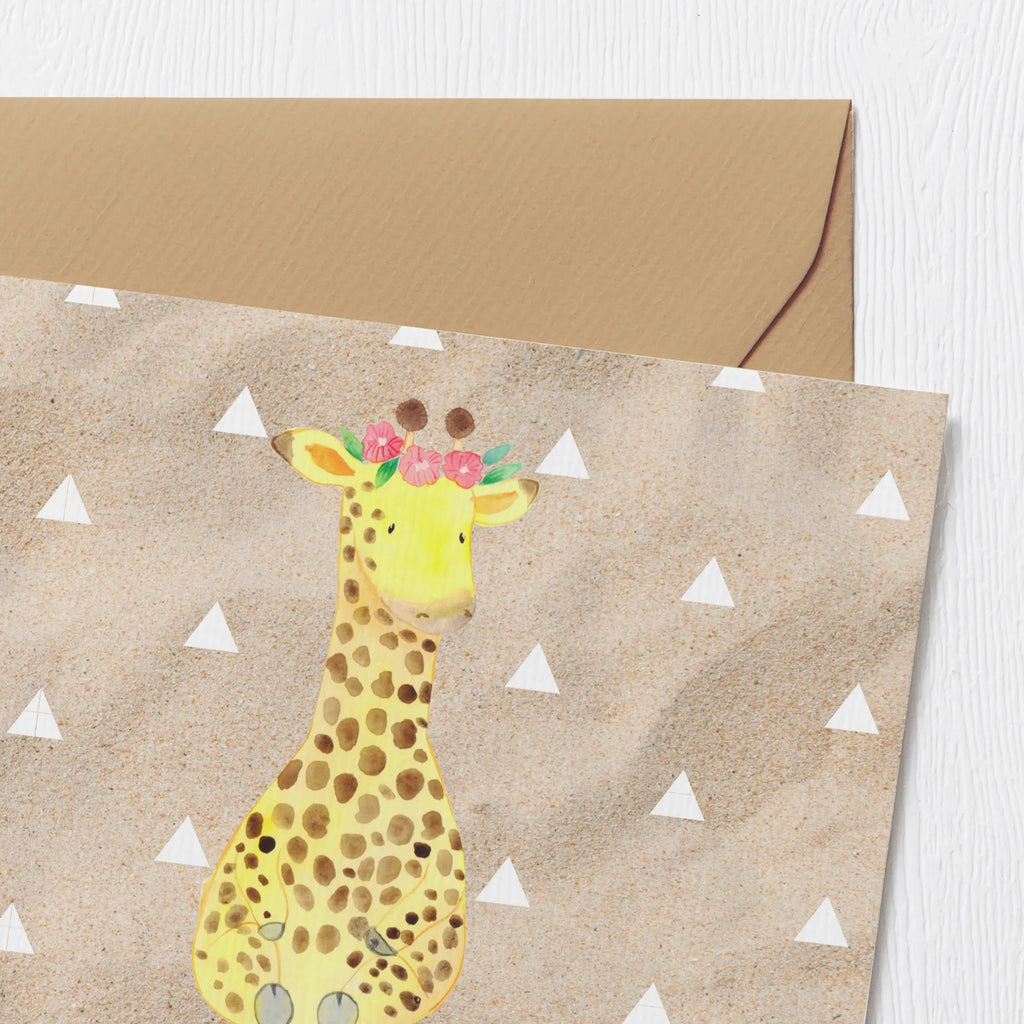 Personalisierte Deluxe Karte Giraffe Blumenkranz Personalisierte Hochzeitskarte, Personalisierte Geburtstagskarte, Personalisierte Grußkarte, Personalisierte Einladungskarte, Grußkarte selbst gestalten, Grußkarten personalisiert, Personalisierte Glückwunschkarte, Personalisiertere Klappkarte, Grußkarte als Geldgeschenk, Grußkarte selber drucken, Grußkarte mit Namen, Grußkarte mit persönlichen Nachrichten, Personalisierte Karte, Afrika, Wildtiere, Giraffe, Abenteurer, Blumenkranz, Selbstliebe, Freundin
