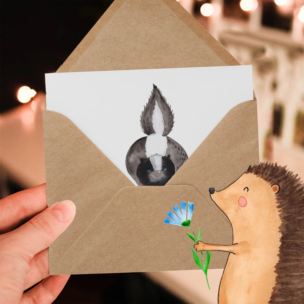 Personalized Deluxe Card skunk attack Personalisierte Geburtstagskarte, Grußkarte selber drucken, Grußkarte mit Namen, Grußkarte als Geldgeschenk, Personalisierte Glückwunschkarte, Grußkarte selbst gestalten, Personalisiertere Klappkarte, Grußkarten personalisiert, Personalisierte Hochzeitskarte, Personalisierte Karte, Personalisierte Grußkarte, Personalisierte Einladungskarte, Grußkarte mit persönlichen Nachrichten, Stinktier, Skunk, Drohung, Raubtier, Stinki, Wildtier, Stinker, wütend
