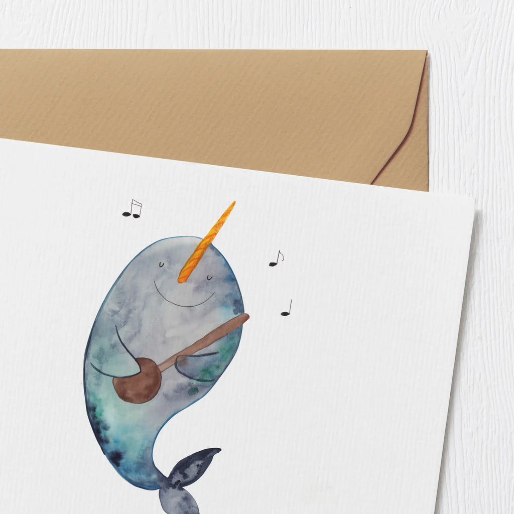 Personalized Deluxe Card narwhal guitar Personalisierte Einladungskarte, Personalisierte Karte, Grußkarte als Geldgeschenk, Grußkarte mit persönlichen Nachrichten, Grußkarten personalisiert, Personalisiertere Klappkarte, Personalisierte Glückwunschkarte, Personalisierte Geburtstagskarte, Grußkarte selber drucken, Personalisierte Grußkarte, Grußkarte mit Namen, Grußkarte selbst gestalten, Personalisierte Hochzeitskarte, Meerestiere, Meer, Urlaub, Tanzen, Gespräche, Wal, Frust, Narwal, Gitarre, Problemlösung, Probleme