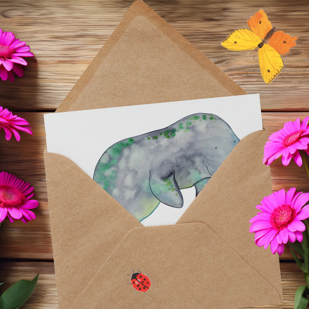 Personalized Deluxe Card manatee Relax Grußkarte mit persönlichen Nachrichten, Grußkarte selbst gestalten, Grußkarten personalisiert, Personalisierte Glückwunschkarte, Personalisierte Geburtstagskarte, Grußkarte mit Namen, Personalisierte Hochzeitskarte, Grußkarte selber drucken, Grußkarte als Geldgeschenk, Personalisiertere Klappkarte, Personalisierte Grußkarte, Personalisierte Einladungskarte, Personalisierte Karte, Meerestiere, Meer, Urlaub, Abnehmen, Essen, Diät, Zucker, Diätwahn, Seekuh, Seekühe, Süßigkeiten