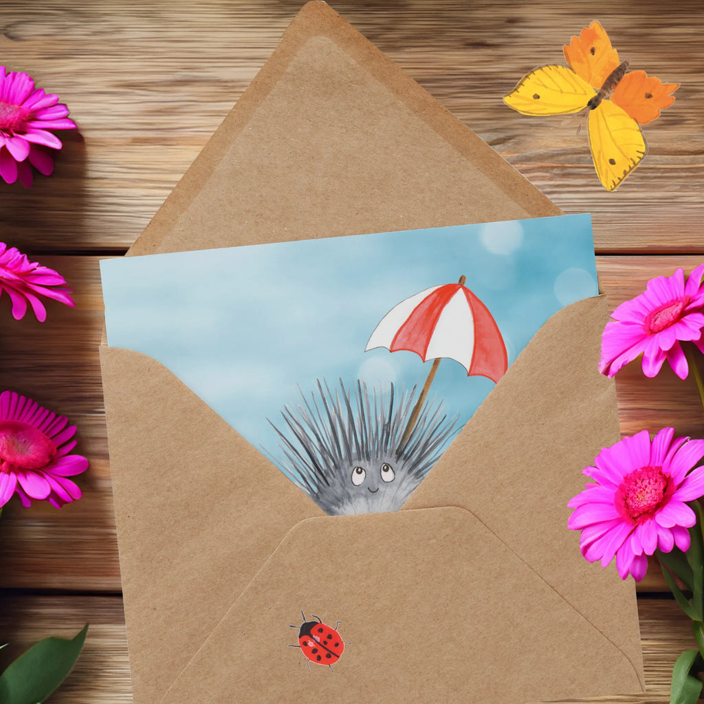 Personalized Deluxe Card Sea urchins Personalisierte Einladungskarte, Grußkarte mit persönlichen Nachrichten, Grußkarten personalisiert, Grußkarte als Geldgeschenk, Grußkarte selber drucken, Personalisiertere Klappkarte, Personalisierte Grußkarte, Personalisierte Karte, Personalisierte Hochzeitskarte, Personalisierte Glückwunschkarte, Grußkarte selbst gestalten, Personalisierte Geburtstagskarte, Grußkarte mit Namen, Meerestiere, Meer, Urlaub, Seeigel, Leben, Hier und Jetzt, Achtsamkeit, Lebe, Selbstakzeptanz, Selbstliebe