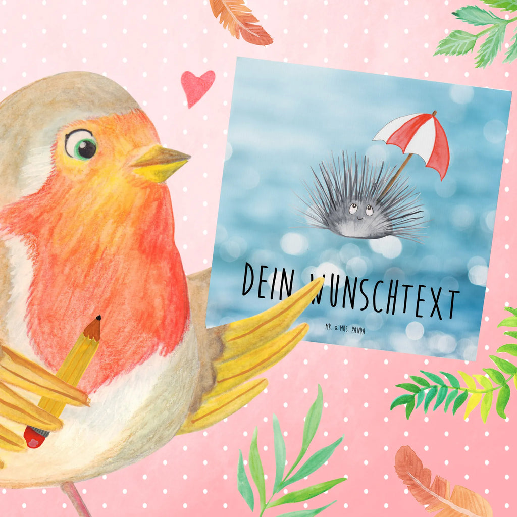 Personalized Deluxe Card Sea urchins Personalisierte Einladungskarte, Grußkarte mit persönlichen Nachrichten, Grußkarten personalisiert, Grußkarte als Geldgeschenk, Grußkarte selber drucken, Personalisiertere Klappkarte, Personalisierte Grußkarte, Personalisierte Karte, Personalisierte Hochzeitskarte, Personalisierte Glückwunschkarte, Grußkarte selbst gestalten, Personalisierte Geburtstagskarte, Grußkarte mit Namen, Meerestiere, Meer, Urlaub, Seeigel, Leben, Hier und Jetzt, Achtsamkeit, Lebe, Selbstakzeptanz, Selbstliebe