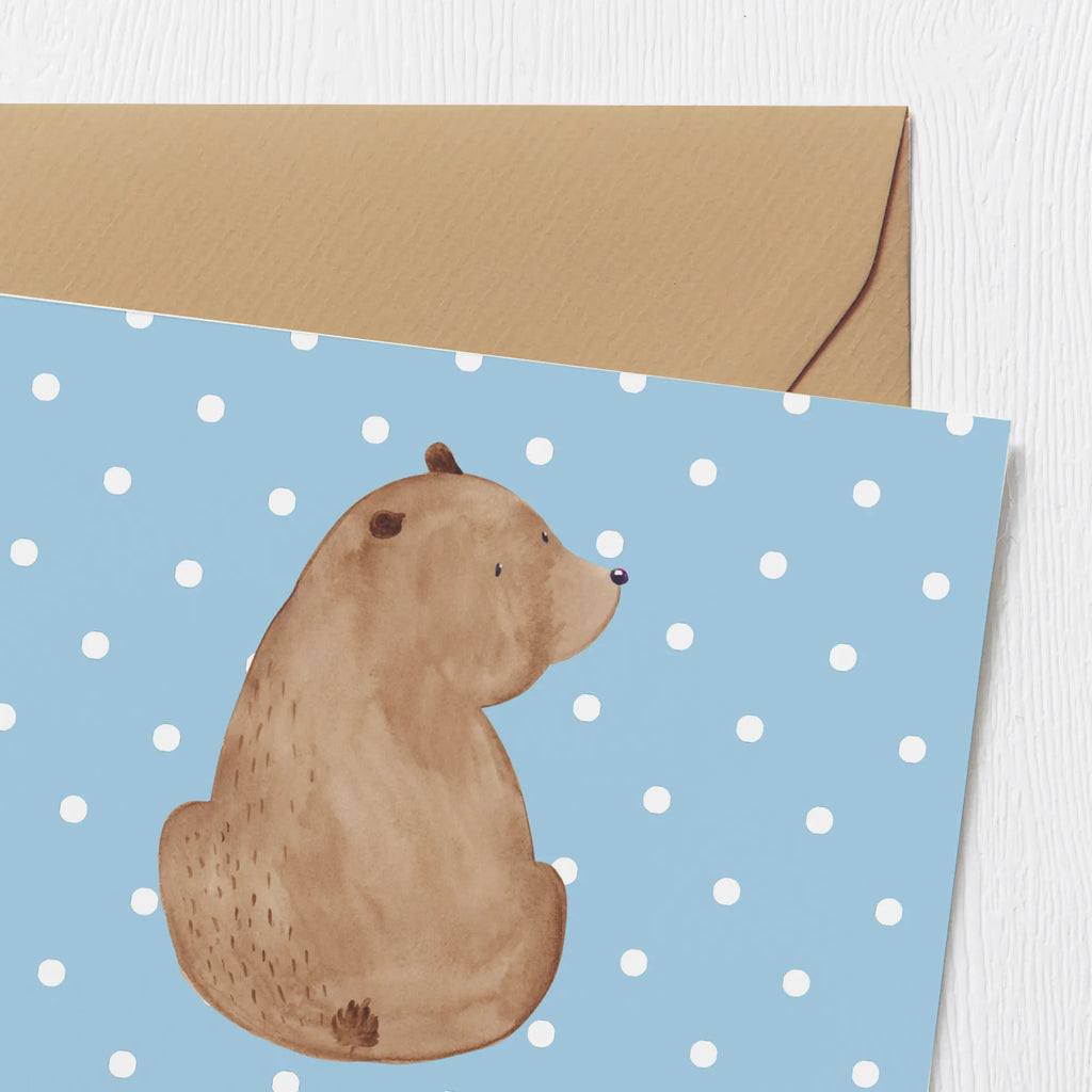 Personalisierte Deluxe Karte Bär Schulterblick Grußkarte selber drucken, Grußkarte selbst gestalten, Personalisierte Hochzeitskarte, Personalisierte Grußkarte, Grußkarte mit persönlichen Nachrichten, Personalisierte Geburtstagskarte, Grußkarte als Geldgeschenk, Personalisierte Karte, Grußkarte mit Namen, Personalisierte Glückwunschkarte, Personalisierte Einladungskarte, Grußkarten personalisiert, Personalisiertere Klappkarte, Bär, Teddy, Teddybär, Motivation, Weisheit, Weltansicht, Bären, Selbstachtung, Bärenliebe