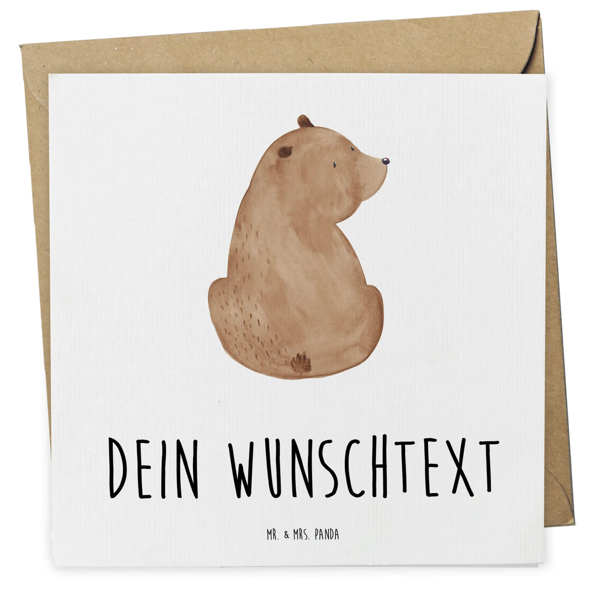 Personalized Deluxe Card bear shoulder look Personalisierte Grußkarte, Grußkarte personalisierbar, Postkarte personalisiert, Personalisierte Grußkarten, grußkarte personalisiert, individuelle grußkarte, Grußkarten Personalisiert, Personalisierte Postkarte, Personalisierte Karten, Personalisierte Karte, karte personalisiert, Teddy, Bär, Teddybär, Selbstachtung, Weltansicht, Bären, Motivation, Weisheit, Bärenliebe