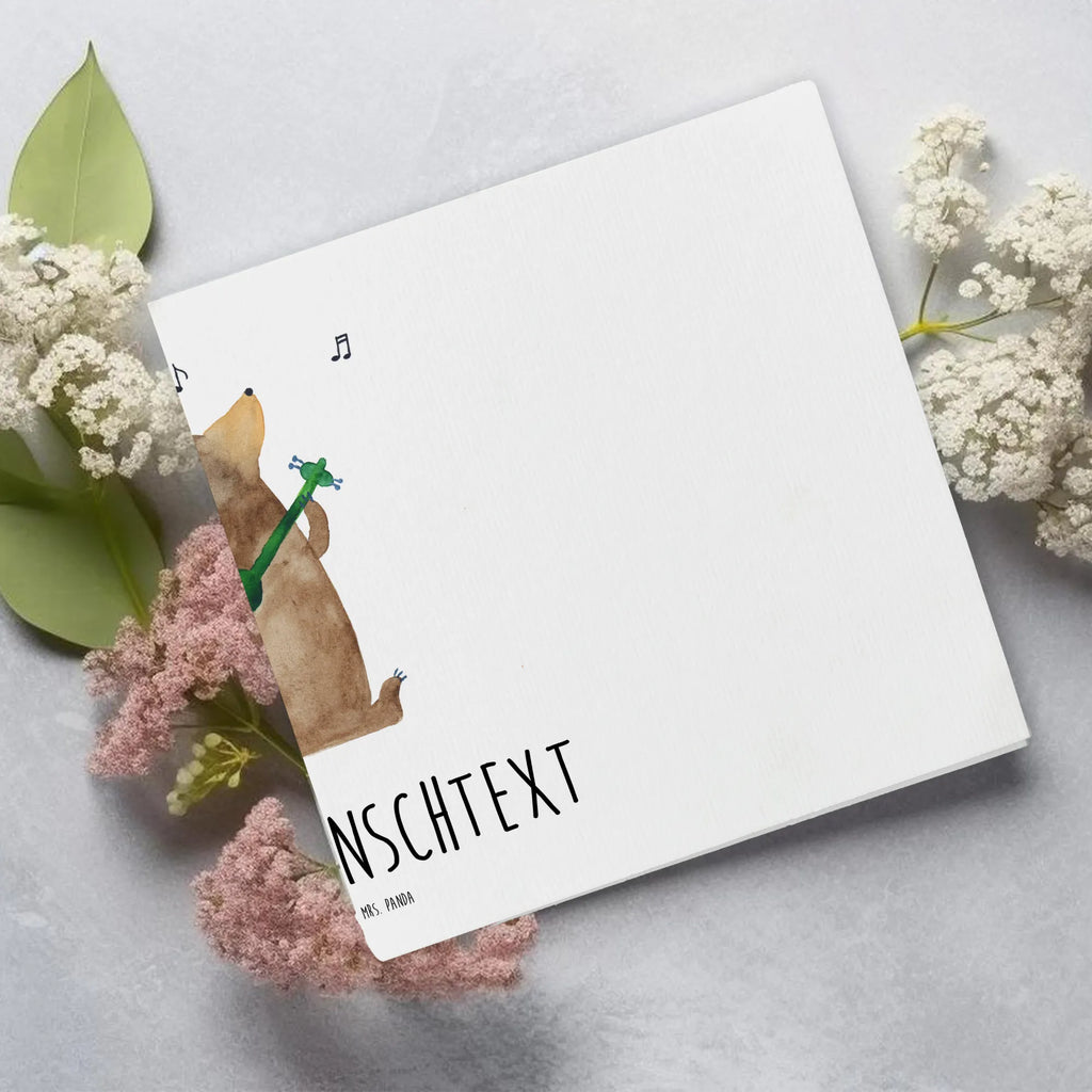 Personalized Deluxe Card bear song Personalisierte Einladungskarte, Grußkarte selbst gestalten, Grußkarte selber drucken, Grußkarte mit Namen, Personalisiertere Klappkarte, Personalisierte Karte, Personalisierte Hochzeitskarte, Grußkarte mit persönlichen Nachrichten, Grußkarte als Geldgeschenk, Personalisierte Glückwunschkarte, Grußkarten personalisiert, Personalisierte Grußkarte, Personalisierte Geburtstagskarte, Bär, Teddy, Teddybär, Partner, Liebeslied, Geschenk, Liebe, Valentine, Bärchen, Bear, Spruch, Song, Freundin, Frau, Lied, Herz, Valentinstag