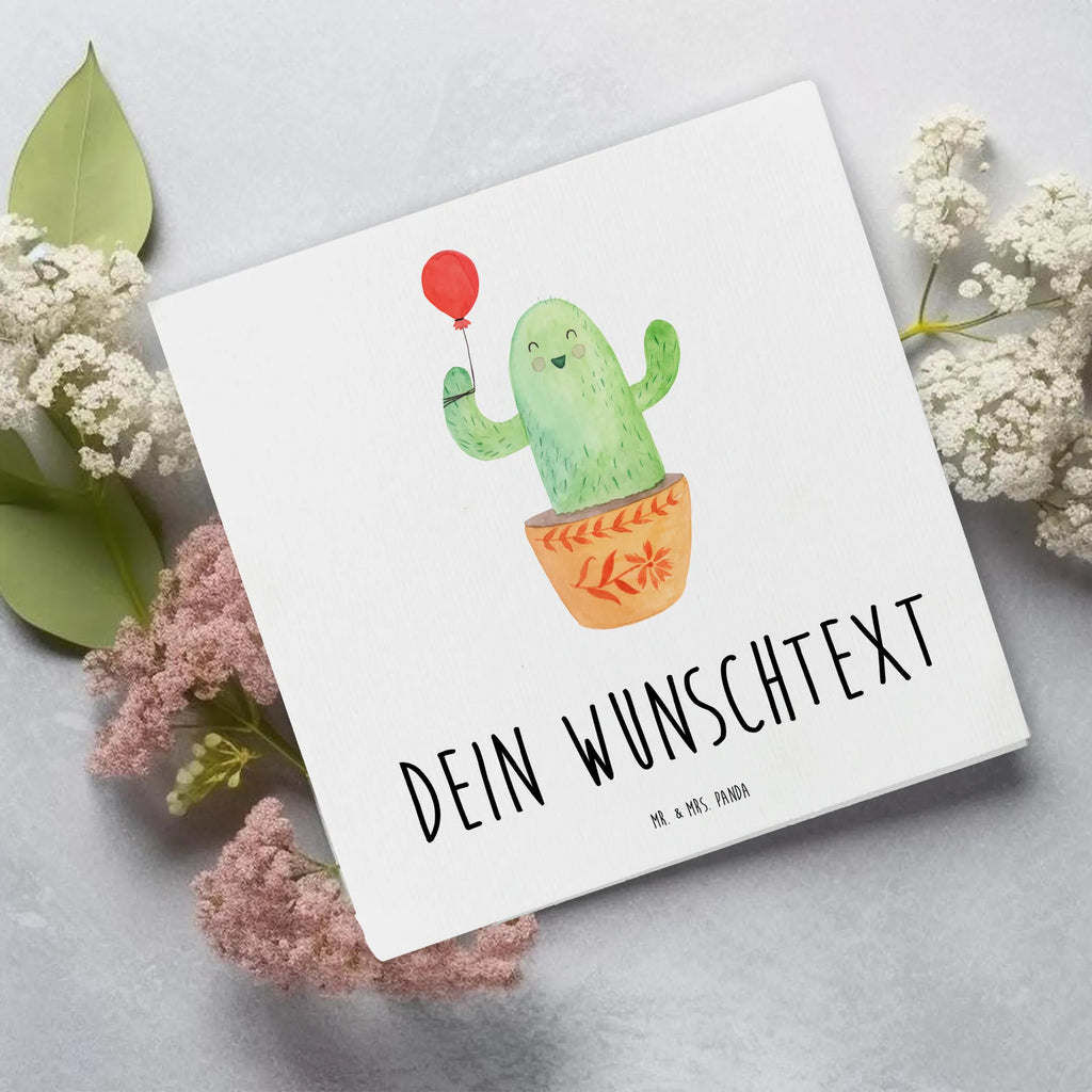 Personalisierte Deluxe Karte Kaktus Luftballon Personalisierte Glückwunschkarte, Personalisierte Grußkarte, Personalisiertere Klappkarte, Personalisierte Karte, Personalisierte Hochzeitskarte, Personalisierte Geburtstagskarte, Grußkarte als Geldgeschenk, Grußkarte selbst gestalten, Grußkarte selber drucken, Grußkarten personalisiert, Grußkarte mit persönlichen Nachrichten, Personalisierte Einladungskarte, Grußkarte mit Namen, Kaktus, Kakteen, Neustart, Freude, Büro, Ausbildung, Freundin, Büroalltag, Prüfung, Freund, Luftballon, Stress