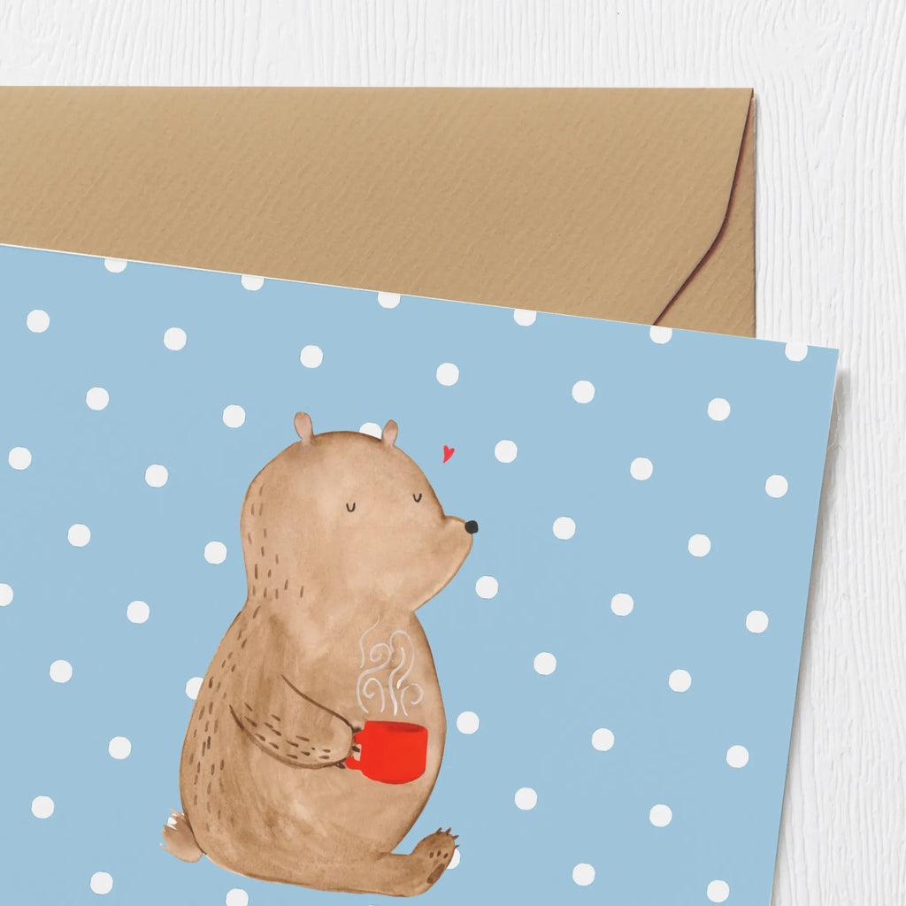 Personalized Deluxe Card bear Coffee Grußkarten personalisiert, Personalisierte Hochzeitskarte, Grußkarte mit persönlichen Nachrichten, Personalisierte Grußkarte, Personalisiertere Klappkarte, Grußkarte mit Namen, Personalisierte Geburtstagskarte, Personalisierte Glückwunschkarte, Personalisierte Karte, Grußkarte selber drucken, Personalisierte Einladungskarte, Grußkarte selbst gestalten, Grußkarte als Geldgeschenk, Bär, Teddy, Teddybär, Kaffee, Bären, Motivation, Welt erobern, guten Morgen, Coffee, Morgenroutine, Welt retten