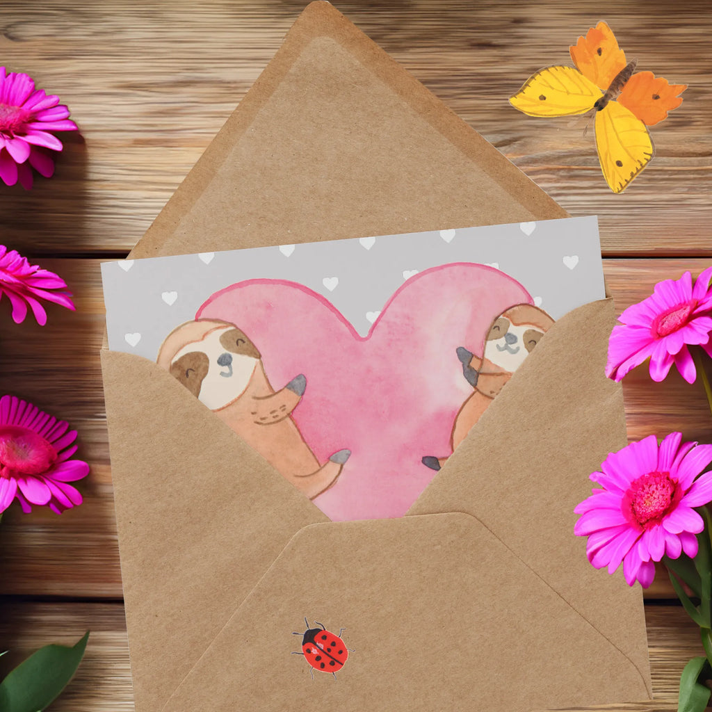 Personalized Deluxe Card sloths Heart Grußkarte mit Namen, Grußkarte mit persönlichen Nachrichten, Grußkarte selber drucken, Grußkarten personalisiert, Personalisiertere Klappkarte, Personalisierte Geburtstagskarte, Personalisierte Einladungskarte, Personalisierte Glückwunschkarte, Grußkarte als Geldgeschenk, Personalisierte Hochzeitskarte, Grußkarte selbst gestalten, Personalisierte Grußkarte, Personalisierte Karte, Liebe, Partner, Freund, Freundin, Ehemann, Ehefrau, Heiraten, Verlobung, Heiratsantrag, Liebesgeschenk, Jahrestag, Hocheitstag, Geschenk für Freundin, Mitbringsel, für Männer, Geschenk für Frauen, Liebesbeweis, Geschenk für Partner, Hochzeitstag, Valentinstag, für Ehemann