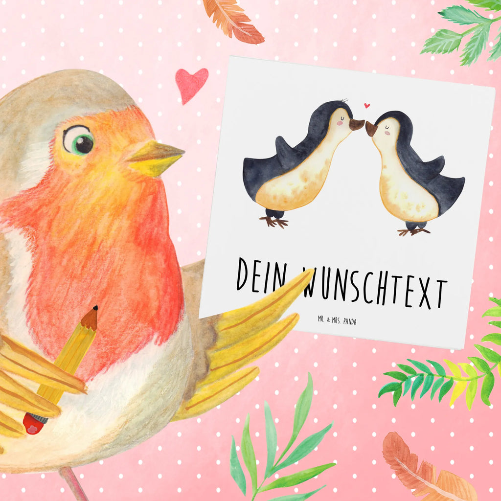 Personalized Deluxe Card penguins kiss Personalisierte Grußkarte, Grußkarte selbst gestalten, Grußkarten personalisiert, Personalisiertere Klappkarte, Personalisierte Karte, Grußkarte mit persönlichen Nachrichten, Grußkarte als Geldgeschenk, Personalisierte Einladungskarte, Personalisierte Glückwunschkarte, Grußkarte selber drucken, Personalisierte Geburtstagskarte, Personalisierte Hochzeitskarte, Grußkarte mit Namen, Liebe, Partner, Freund, Freundin, Ehemann, Ehefrau, Heiraten, Verlobung, Heiratsantrag, Liebesgeschenk, Jahrestag, Hocheitstag, Valentinstag, Liebesbeweis, Geschenk für Frauen, für Männer, Geschenk für Partner, Geschenk für Freundin, für Ehemann, Hochzeitstag, Mitbringsel