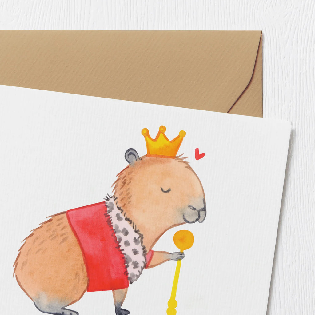 Personalized Deluxe Card Capybara King Personalisierte Einladungskarte, Personalisierte Hochzeitskarte, Personalisierte Glückwunschkarte, Personalisierte Karte, Grußkarte mit Namen, Grußkarte mit persönlichen Nachrichten, Grußkarten personalisiert, Grußkarte selbst gestalten, Personalisierte Geburtstagskarte, Grußkarte selber drucken, Personalisierte Grußkarte, Grußkarte als Geldgeschenk, Personalisiertere Klappkarte, Tiermotive, Gute Laune, lustige Sprüche, Tiere, König, Capybara