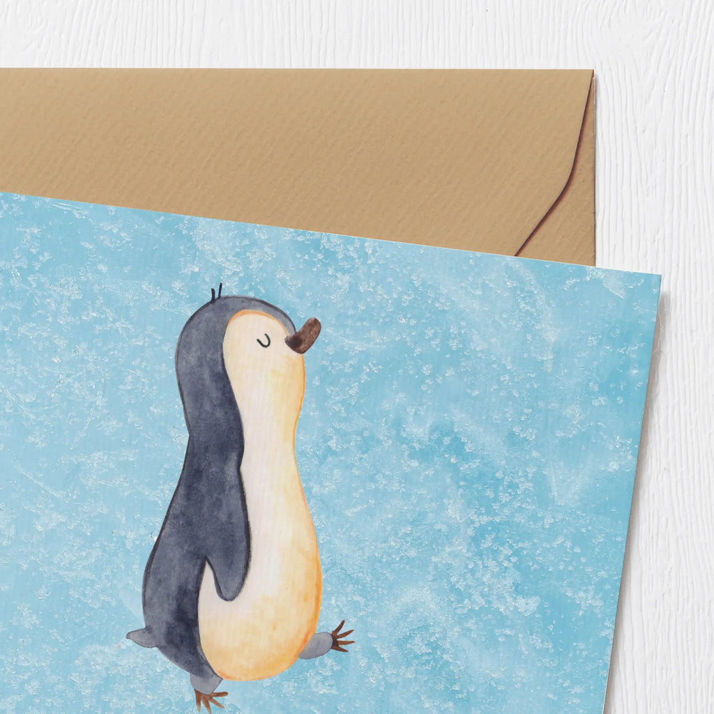 Personalized Deluxe Card Penguin march Grußkarte mit persönlichen Nachrichten, Grußkarte als Geldgeschenk, Grußkarte selbst gestalten, Personalisierte Karte, Personalisierte Glückwunschkarte, Personalisierte Einladungskarte, Grußkarte mit Namen, Personalisierte Grußkarte, Personalisierte Hochzeitskarte, Personalisierte Geburtstagskarte, Personalisiertere Klappkarte, Grußkarte selber drucken, Grußkarten personalisiert, Pinguin, Schwester, Bruder, Pinguine, Frühaufsteher, Langschläfer, Familie