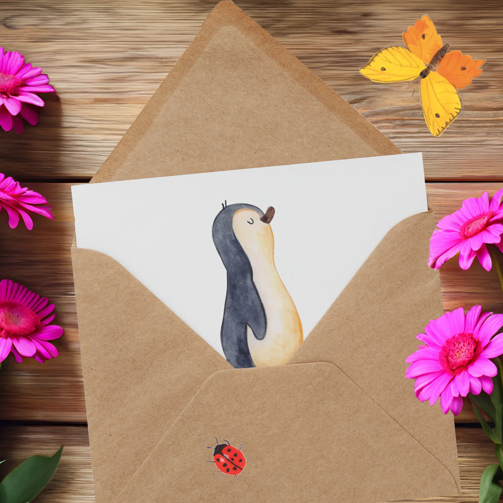 Personalized Deluxe Card Penguin march Grußkarte mit persönlichen Nachrichten, Grußkarte als Geldgeschenk, Grußkarte selbst gestalten, Personalisierte Karte, Personalisierte Glückwunschkarte, Personalisierte Einladungskarte, Grußkarte mit Namen, Personalisierte Grußkarte, Personalisierte Hochzeitskarte, Personalisierte Geburtstagskarte, Personalisiertere Klappkarte, Grußkarte selber drucken, Grußkarten personalisiert, Pinguin, Schwester, Bruder, Pinguine, Frühaufsteher, Langschläfer, Familie