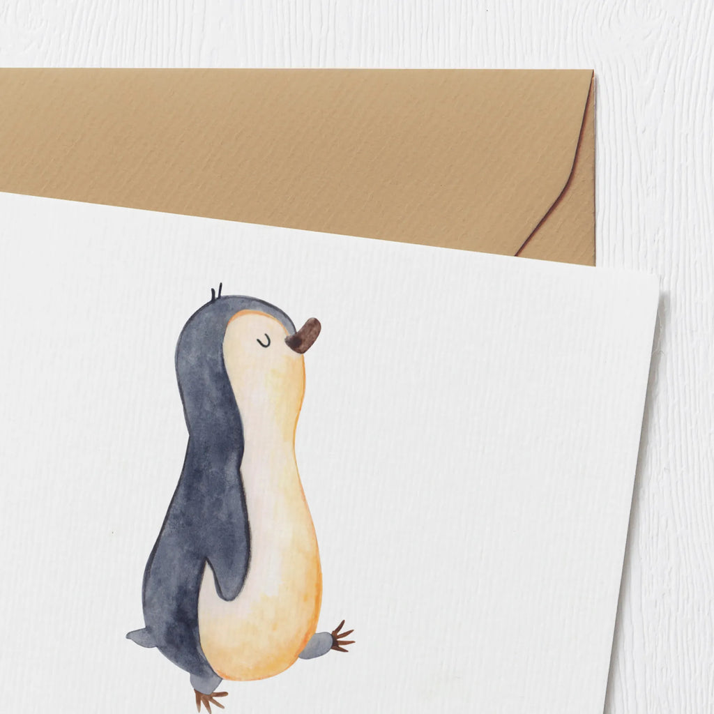 Personalized Deluxe Card Penguin march Grußkarte mit persönlichen Nachrichten, Grußkarte als Geldgeschenk, Grußkarte selbst gestalten, Personalisierte Karte, Personalisierte Glückwunschkarte, Personalisierte Einladungskarte, Grußkarte mit Namen, Personalisierte Grußkarte, Personalisierte Hochzeitskarte, Personalisierte Geburtstagskarte, Personalisiertere Klappkarte, Grußkarte selber drucken, Grußkarten personalisiert, Pinguin, Schwester, Bruder, Pinguine, Frühaufsteher, Langschläfer, Familie