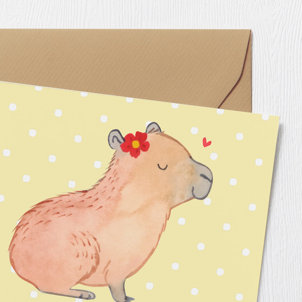Personalized Deluxe Card Capybara flower Grußkarte selber drucken, Personalisierte Grußkarte, Personalisiertere Klappkarte, Grußkarte selbst gestalten, Personalisierte Hochzeitskarte, Grußkarten personalisiert, Grußkarte als Geldgeschenk, Grußkarte mit Namen, Personalisierte Glückwunschkarte, Grußkarte mit persönlichen Nachrichten, Personalisierte Geburtstagskarte, Personalisierte Einladungskarte, Personalisierte Karte, Tiermotive, Gute Laune, lustige Sprüche, Tiere, Capybara