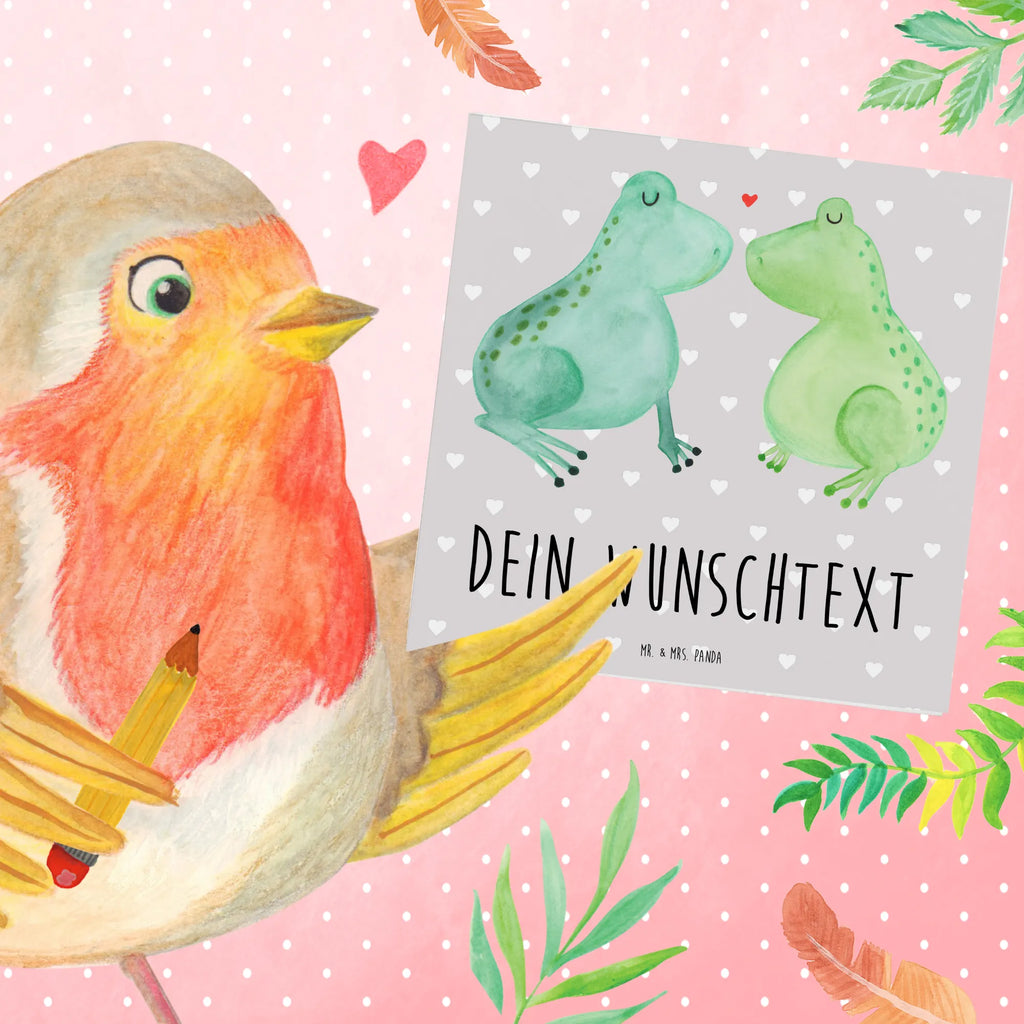 Personalized Deluxe Card Frogs in love Grußkarte mit Namen, Personalisierte Karte, Personalisierte Hochzeitskarte, Grußkarte selber drucken, Personalisiertere Klappkarte, Personalisierte Geburtstagskarte, Personalisierte Einladungskarte, Personalisierte Glückwunschkarte, Grußkarte als Geldgeschenk, Personalisierte Grußkarte, Grußkarte selbst gestalten, Grußkarte mit persönlichen Nachrichten, Grußkarten personalisiert, Liebe, Partner, Freund, Freundin, Ehemann, Ehefrau, Heiraten, Verlobung, Heiratsantrag, Liebesgeschenk, Jahrestag, Hocheitstag, Geschenk Freund, Verliebt, Fröschchen, Liebesbeweis, Hochzeitstag, Frosch, Geschenk Freundin, Verlobt, Verheiratet, Froschkönig, Geschenk Hochzeit, Frösche
