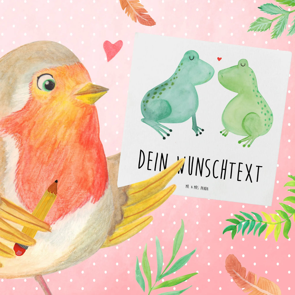 Personalized Deluxe Card Frogs in love Grußkarte mit Namen, Personalisierte Karte, Personalisierte Hochzeitskarte, Grußkarte selber drucken, Personalisiertere Klappkarte, Personalisierte Geburtstagskarte, Personalisierte Einladungskarte, Personalisierte Glückwunschkarte, Grußkarte als Geldgeschenk, Personalisierte Grußkarte, Grußkarte selbst gestalten, Grußkarte mit persönlichen Nachrichten, Grußkarten personalisiert, Liebe, Partner, Freund, Freundin, Ehemann, Ehefrau, Heiraten, Verlobung, Heiratsantrag, Liebesgeschenk, Jahrestag, Hocheitstag, Geschenk Freund, Verliebt, Fröschchen, Liebesbeweis, Hochzeitstag, Frosch, Geschenk Freundin, Verlobt, Verheiratet, Froschkönig, Geschenk Hochzeit, Frösche