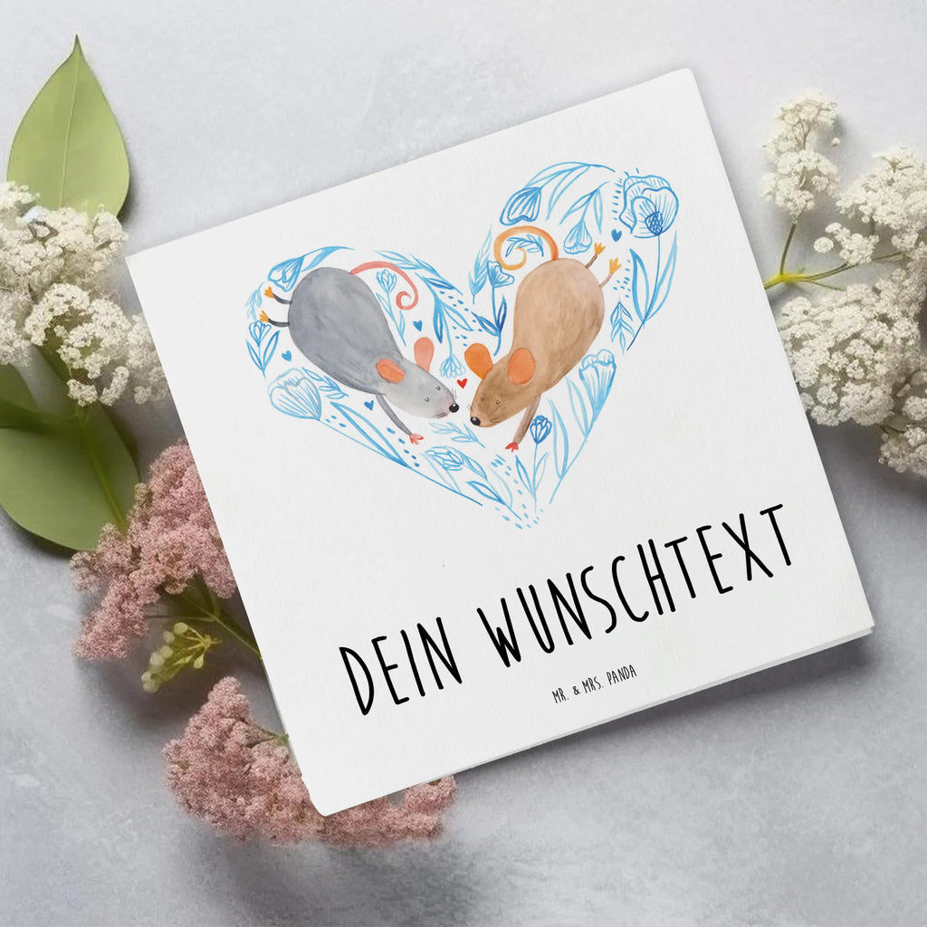 Personalized Deluxe Card Mice heart Personalisierte Einladungskarte, Personalisiertere Klappkarte, Grußkarte mit persönlichen Nachrichten, Personalisierte Hochzeitskarte, Personalisierte Karte, Grußkarte selber drucken, Grußkarte selbst gestalten, Personalisierte Geburtstagskarte, Grußkarten personalisiert, Personalisierte Glückwunschkarte, Grußkarte als Geldgeschenk, Grußkarte mit Namen, Personalisierte Grußkarte, Liebe, Partner, Freund, Freundin, Ehemann, Ehefrau, Heiraten, Verlobung, Heiratsantrag, Liebesgeschenk, Jahrestag, Hocheitstag, Mäuse, Maus, Gemeinsamkeit, Liebesbeweis, Hochzeit, Lieblingsmensch, Geschenk für zwei, Liebesbotschaft, Love