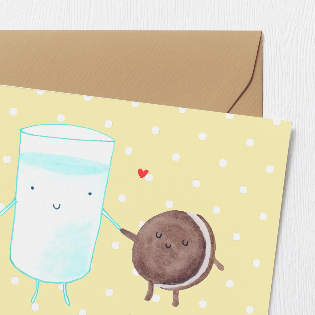Personalized Deluxe Card milk biscuit Personalisierte Einladungskarte, Personalisierte Karte, Grußkarte als Geldgeschenk, Grußkarte mit persönlichen Nachrichten, Grußkarten personalisiert, Grußkarte selbst gestalten, Grußkarte mit Namen, Personalisierte Glückwunschkarte, Personalisierte Geburtstagskarte, Grußkarte selber drucken, Personalisierte Hochzeitskarte, Personalisiertere Klappkarte, Personalisierte Grußkarte, Tiermotive, Gute Laune, lustige Sprüche, Tiere, Motiv süß, perfektes Paar, romantisch, Einladung Frühstück, Milch, Kekse, Kaffee, Keks, Cookie, Milk