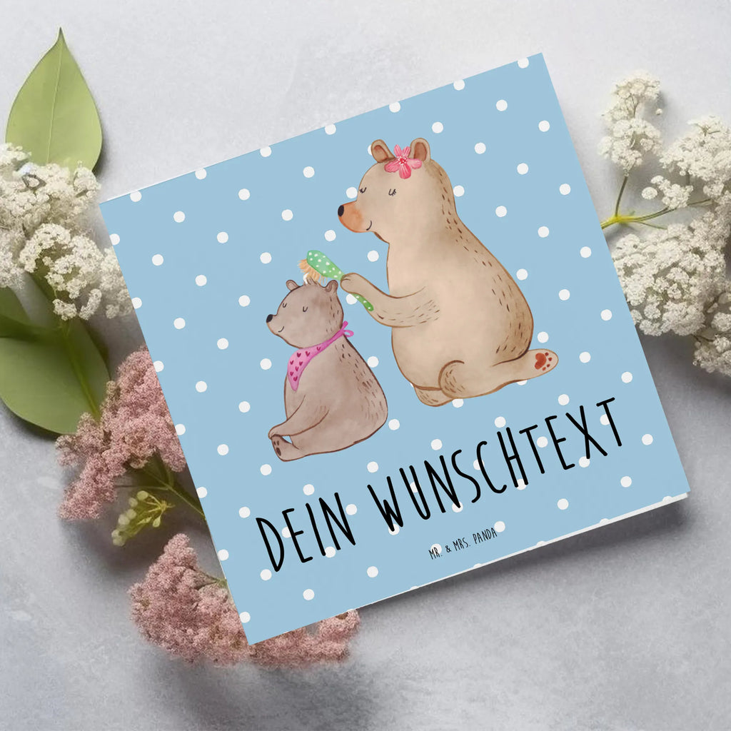Personalized Deluxe Card bear child Personalisierte Einladungskarte, Personalisierte Grußkarte, Grußkarte mit Namen, Grußkarte als Geldgeschenk, Grußkarte selbst gestalten, Grußkarte mit persönlichen Nachrichten, Grußkarten personalisiert, Grußkarte selber drucken, Personalisierte Glückwunschkarte, Personalisierte Geburtstagskarte, Personalisierte Karte, Personalisierte Hochzeitskarte, Personalisiertere Klappkarte, Familie, Vatertag, Muttertag, Bruder, Schwester, Mama, Papa, Oma, Opa, Mutti, Mutter, Geschenk