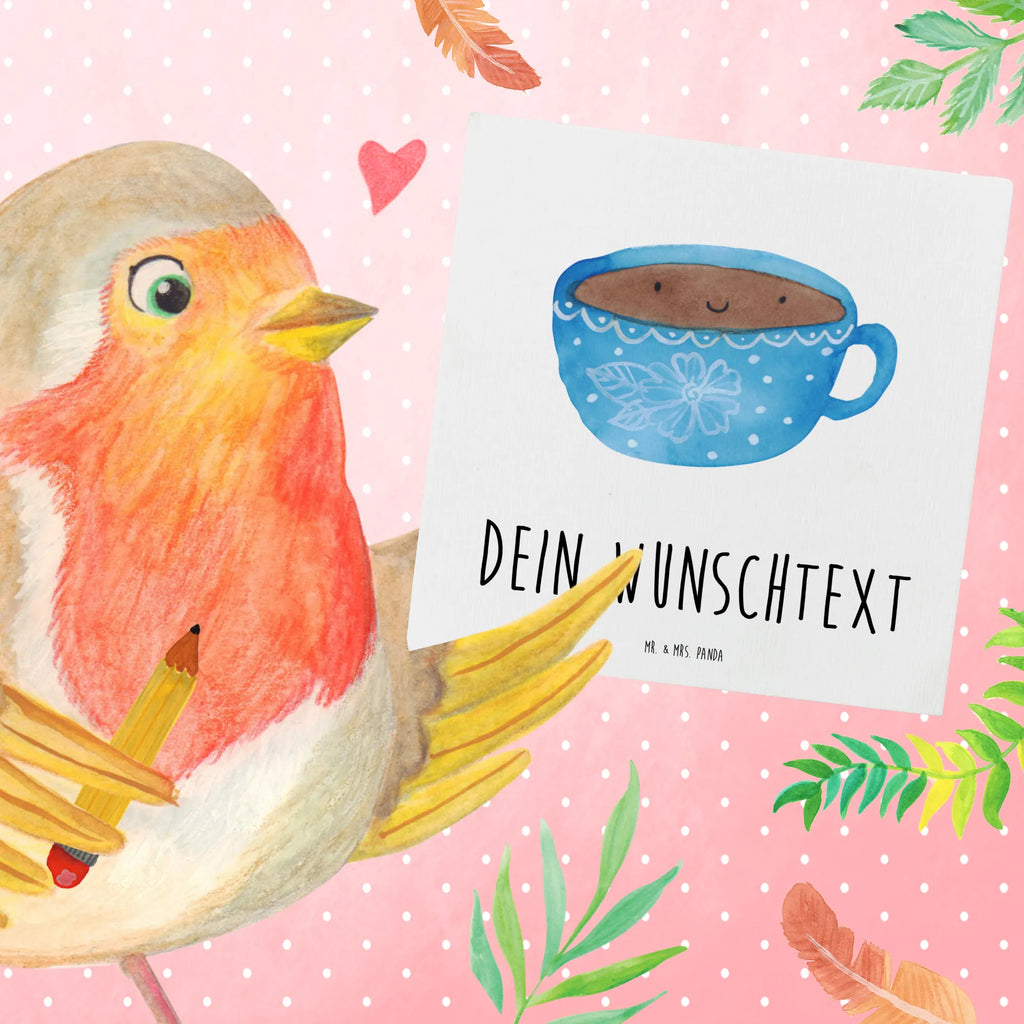 Personalisierte Deluxe Karte Kaffee Tasse Personalisierte Grußkarte, Personalisierte Einladungskarte, Grußkarte mit persönlichen Nachrichten, Grußkarten personalisiert, Grußkarte selbst gestalten, Personalisierte Geburtstagskarte, Grußkarte selber drucken, Personalisierte Karte, Personalisiertere Klappkarte, Personalisierte Hochzeitskarte, Grußkarte als Geldgeschenk, Grußkarte mit Namen, Personalisierte Glückwunschkarte, Tiermotive, Gute Laune, lustige Sprüche, Tiere, Genuss, Kaffee, Glücklich, Geschmack, Liebe, Tasse