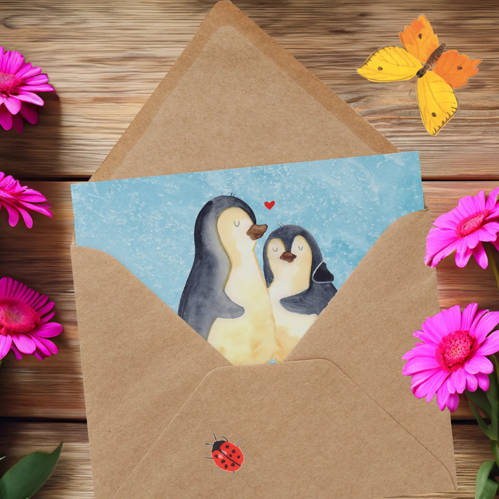 Personalized Deluxe Card Penguin embrace Personalisierte Einladungskarte, Grußkarten personalisiert, Personalisierte Geburtstagskarte, Grußkarte mit persönlichen Nachrichten, Personalisierte Karte, Grußkarte selber drucken, Personalisiertere Klappkarte, Personalisierte Glückwunschkarte, Grußkarte selbst gestalten, Grußkarte mit Namen, Personalisierte Hochzeitskarte, Grußkarte als Geldgeschenk, Personalisierte Grußkarte, Pinguin, Jahrestag, Hochzeitstag, Liebe, Hochzeitsgeschenk, Liebespaar, Verlobung, Liebesgeschenk, Liebesbeweis, Hochzeit