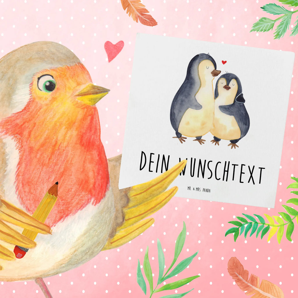 Personalized Deluxe Card Penguin embrace Personalisierte Einladungskarte, Grußkarten personalisiert, Personalisierte Geburtstagskarte, Grußkarte mit persönlichen Nachrichten, Personalisierte Karte, Grußkarte selber drucken, Personalisiertere Klappkarte, Personalisierte Glückwunschkarte, Grußkarte selbst gestalten, Grußkarte mit Namen, Personalisierte Hochzeitskarte, Grußkarte als Geldgeschenk, Personalisierte Grußkarte, Pinguin, Jahrestag, Hochzeitstag, Liebe, Hochzeitsgeschenk, Liebespaar, Verlobung, Liebesgeschenk, Liebesbeweis, Hochzeit