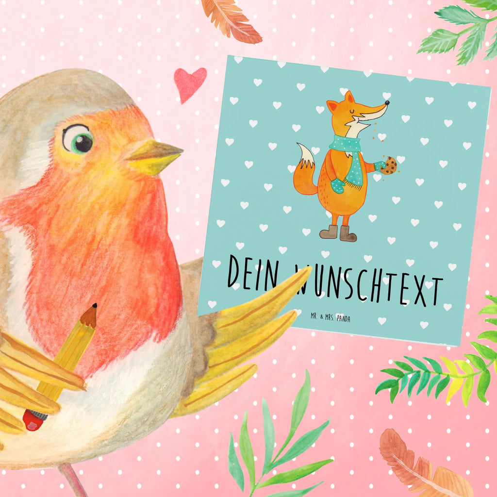 Personalized Deluxe Card Fox biscuit Grußkarte als Geldgeschenk, Personalisierte Grußkarte, Grußkarten personalisiert, Personalisierte Hochzeitskarte, Grußkarte mit persönlichen Nachrichten, Personalisierte Glückwunschkarte, Grußkarte selbst gestalten, Grußkarte selber drucken, Grußkarte mit Namen, Personalisierte Geburtstagskarte, Personalisierte Karte, Personalisiertere Klappkarte, Personalisierte Einladungskarte, Fuchs, Liebe, Plätzchen, Backen Spruch, Winter, Weihnachtszeit, Kekse, Küche Deko, Füchse