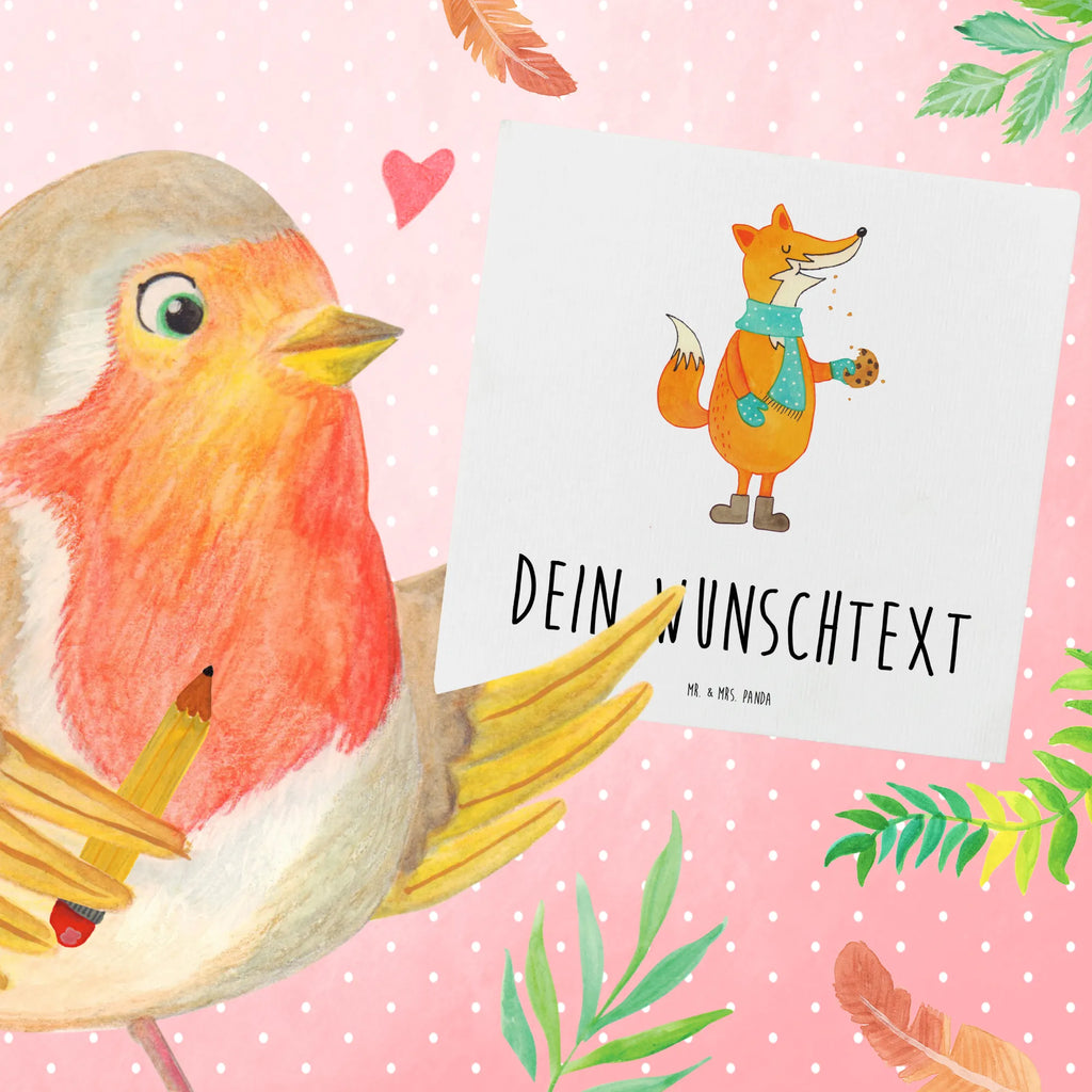Personalized Deluxe Card Fox biscuit Grußkarte als Geldgeschenk, Personalisierte Grußkarte, Grußkarten personalisiert, Personalisierte Hochzeitskarte, Grußkarte mit persönlichen Nachrichten, Personalisierte Glückwunschkarte, Grußkarte selbst gestalten, Grußkarte selber drucken, Grußkarte mit Namen, Personalisierte Geburtstagskarte, Personalisierte Karte, Personalisiertere Klappkarte, Personalisierte Einladungskarte, Fuchs, Liebe, Plätzchen, Backen Spruch, Winter, Weihnachtszeit, Kekse, Küche Deko, Füchse