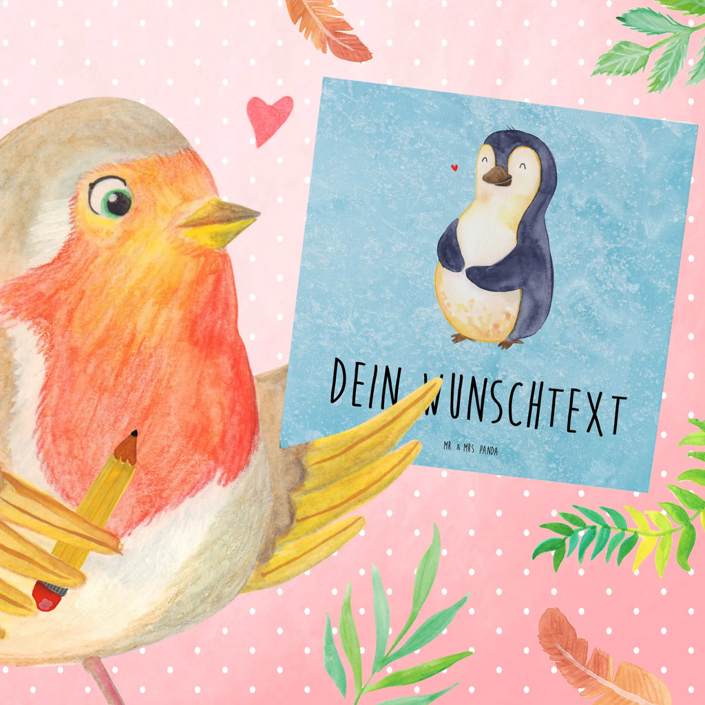 Personalized Deluxe Card Penguin diet Grußkarte mit Namen, Personalisierte Grußkarte, Personalisierte Einladungskarte, Personalisierte Geburtstagskarte, Grußkarte mit persönlichen Nachrichten, Personalisierte Karte, Grußkarte selbst gestalten, Personalisiertere Klappkarte, Grußkarten personalisiert, Grußkarte selber drucken, Personalisierte Hochzeitskarte, Grußkarte als Geldgeschenk, Personalisierte Glückwunschkarte, Pinguin, Körperliebe, Abspecken, Motivation, Pinguine, Selbstrespekt, Gewicht, Abnehmen, Selbstliebe, Diät